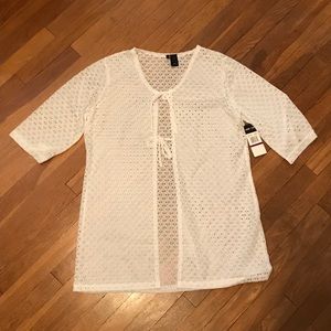 White Beach Cover-Up